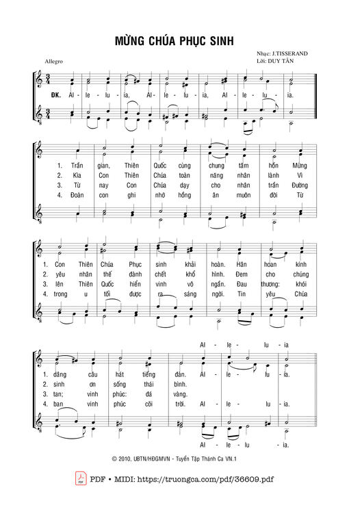 Mừng Chúa Phục Sinh