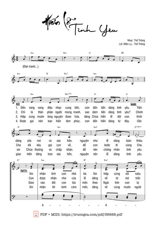 Hiến Lễ Tình Yêu