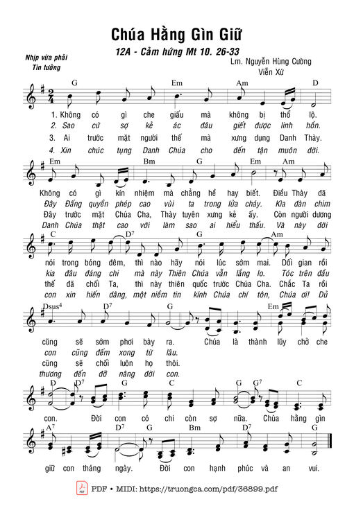 Chúa Hằng Gìn Giữ