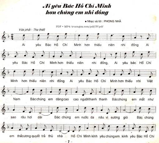 Ai yêu Bác Hồ Chí Minh hơn thiếu niên nhi đồng