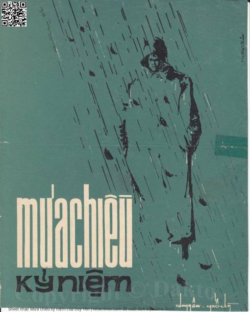 Sheet PDF of Mưa chiều kỷ niệm