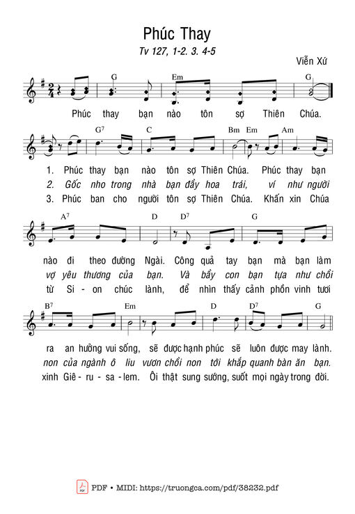 Thánh Vịnh 127, Phúc Thay