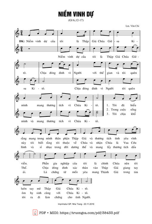 Niềm Vinh Dự - Văn Chi