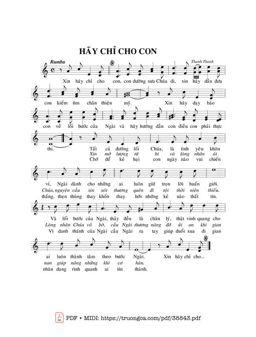 Hãy Chỉ Cho Con
