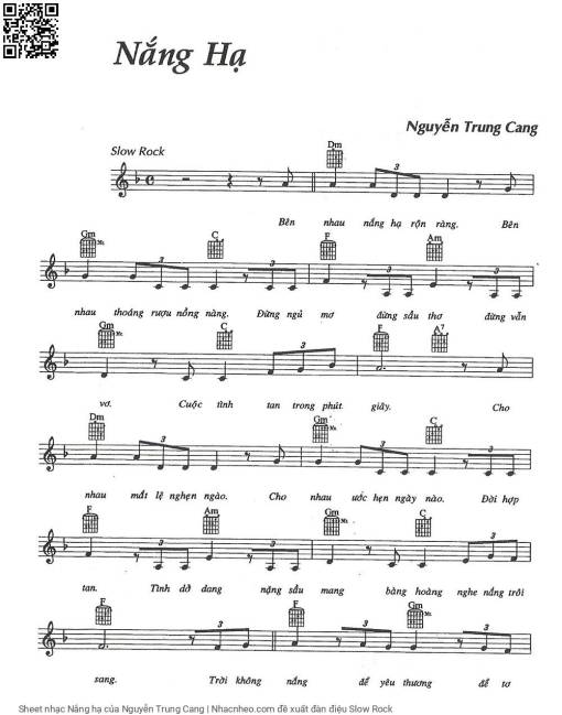 Nắng hạ - Nguyễn Trung Cang