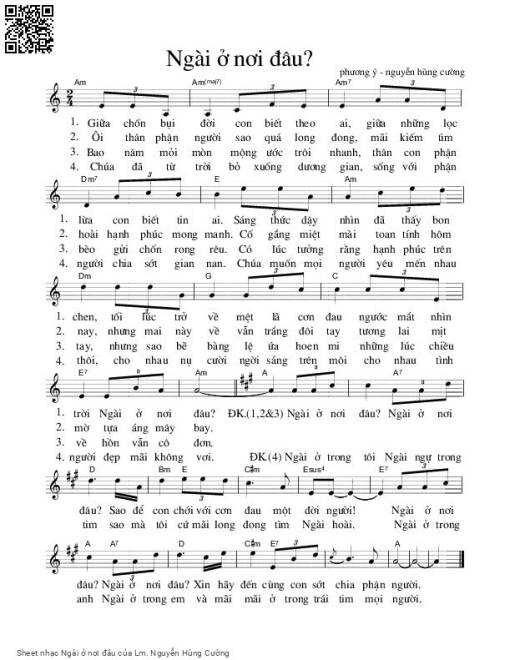 Ngài ở nơi đâu