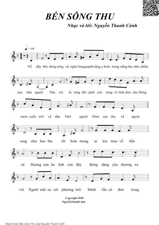 Bến sông Thu - Nguyễn Thanh Cảnh