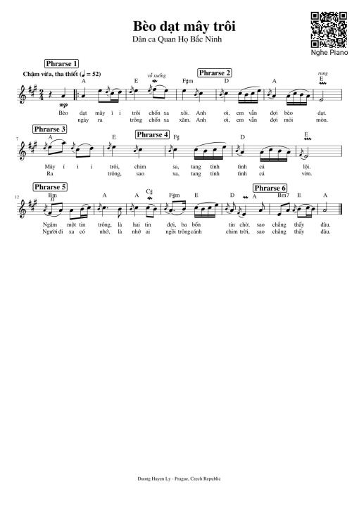 Bèo dạt mây trôi