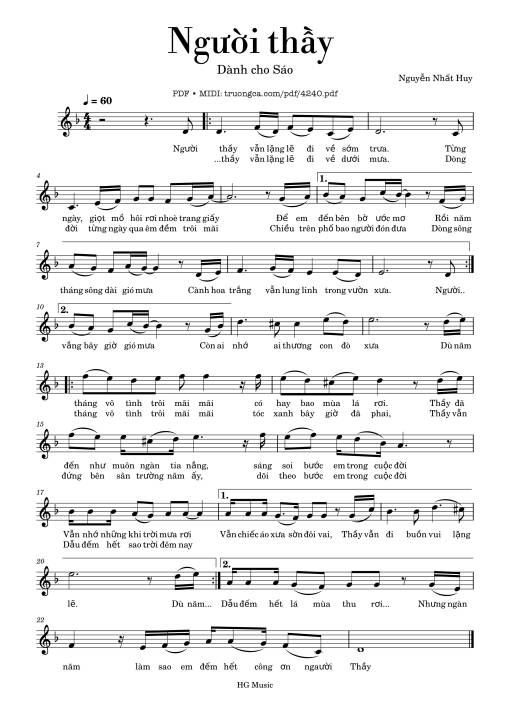 Người thầy - Nguyễn Nhất Huy