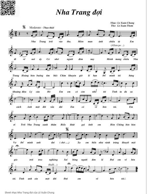 Nha Trang đợi - Lê Xuân Chung