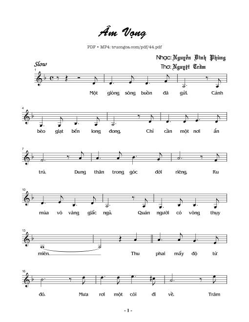 Âm vọng - Nguyễn Đình Phùng