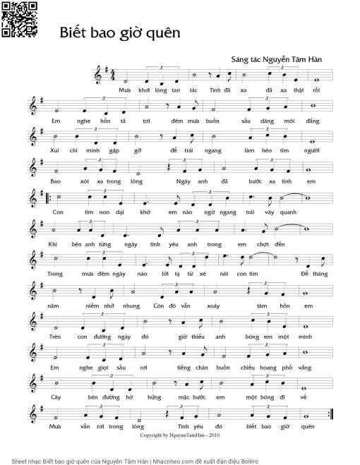 Biết bao giờ quên