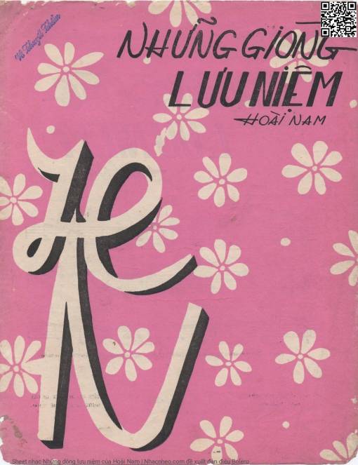 Sheet PDF of Những dòng lưu niệm