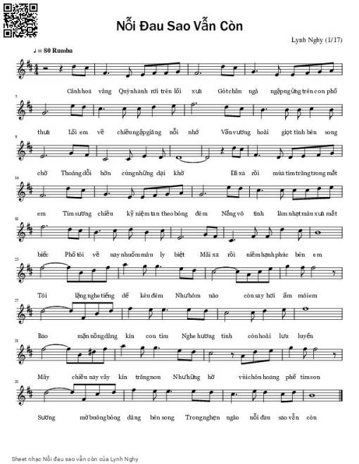 Nỗi đau sao vẫn còn