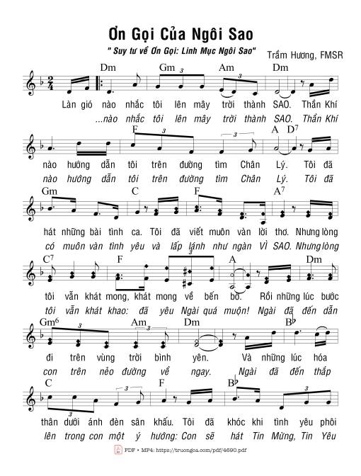 Ơn gọi của ngôi sao