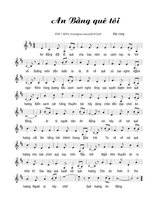 An Bằng quê tôi