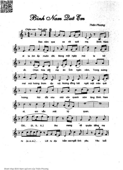 Bình Nam quê em - Thiên Phương