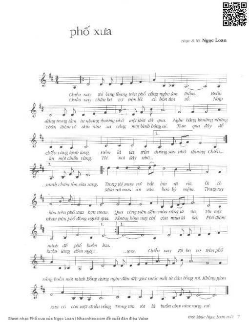 Phố xưa - Ngọc Loan