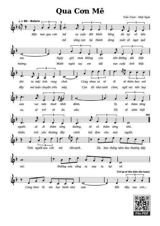 Qua cơn mê - Trịnh Lâm Ngân