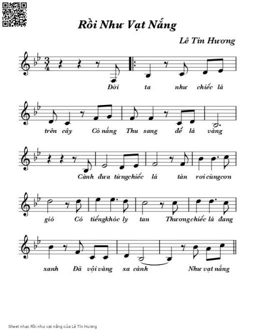 Rồi như vạt nắng