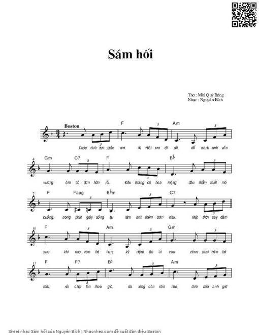 Sám hối - Nguyên Bích