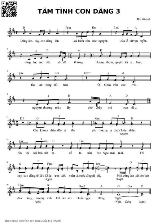 Tâm tình con dâng 3