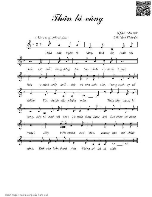 Thân lá vàng - Tâm Đức