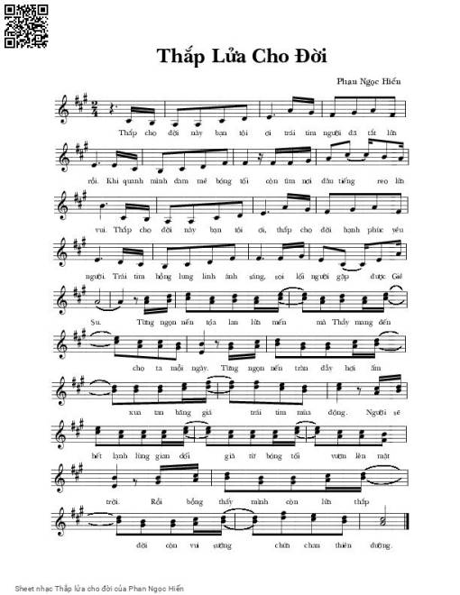 Thắp lửa cho đời