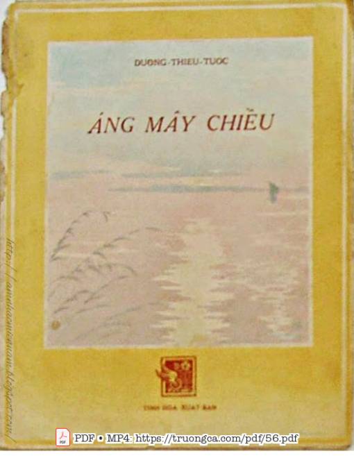 Sheet PDF of Áng mây chiều