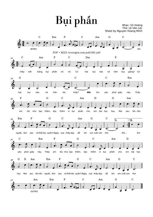 Bụi phấn - Vũ Hoàng