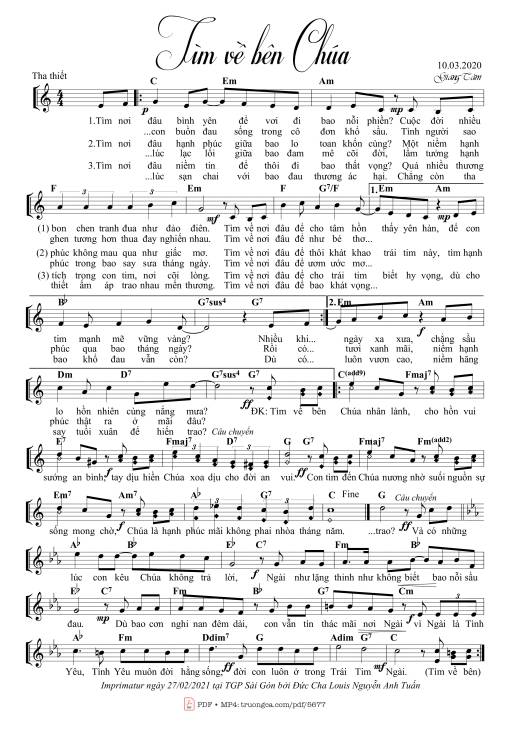 Tìm về bên chúa