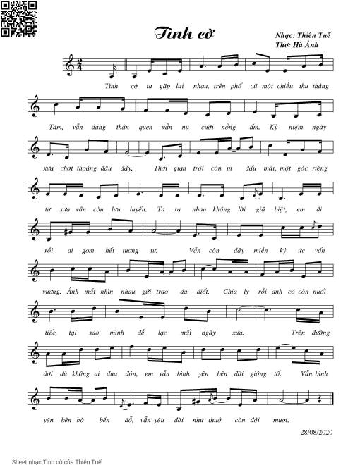 Tình cờ - Thiên Tuế