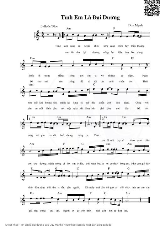 Tình em là đại dương