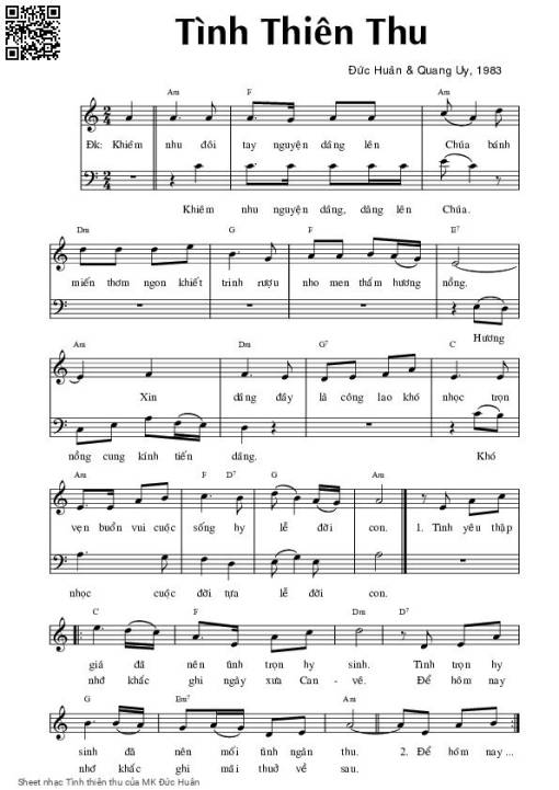 Tình thiên thu - MK Đức Huân