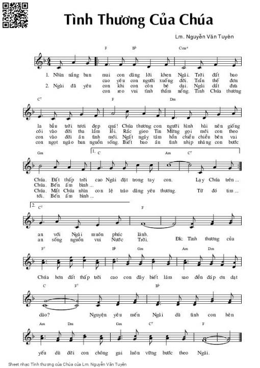 Tình thương của Chúa