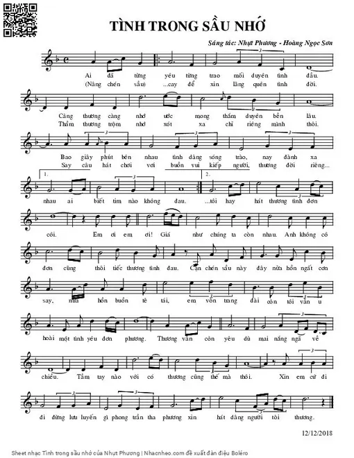 Tình trong sầu nhớ