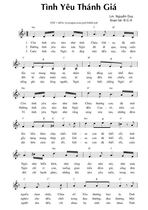 Tình yêu thánh giá