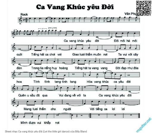 Ca vang khúc yêu đời (Let the little girl dance)