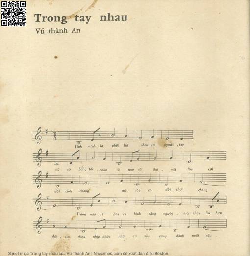 Trong tay nhau - Vũ Thành An