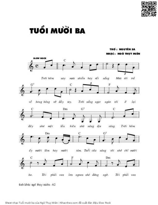 Tuổi mười ba - Ngô Thụy Miên