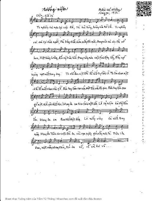 Tưởng niệm - Trầm Tử Thiêng