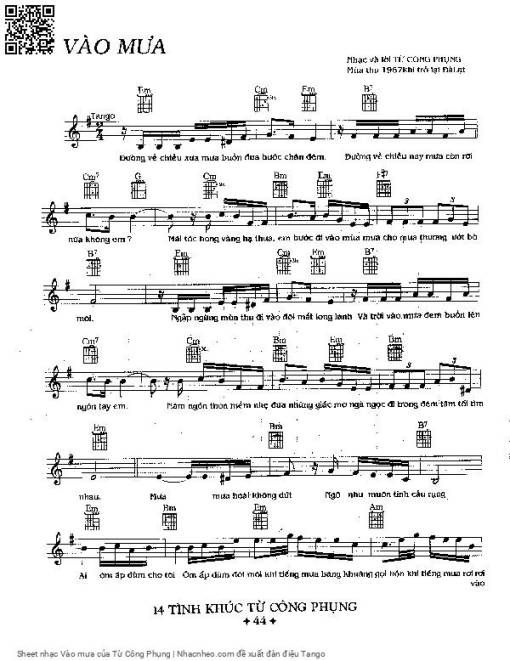 Vào mưa - Từ Công Phụng