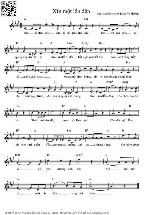 Xin một lần đến