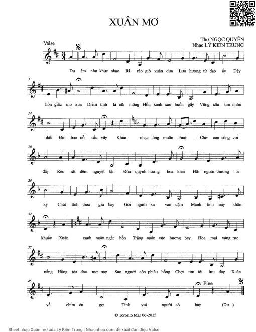 Xuân mơ - Lý Kiến Trung