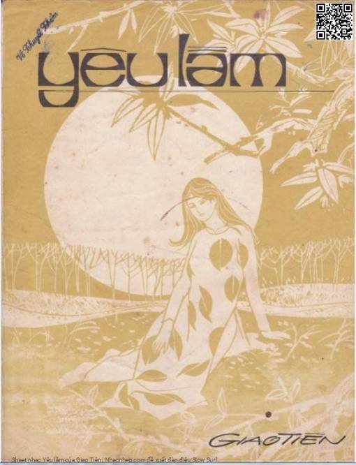 Sheet PDF of Yêu lầm - Giao Tiên