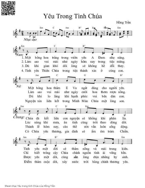 Yêu trong tình Chúa