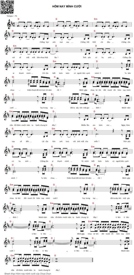 Hôm nay mình cưới