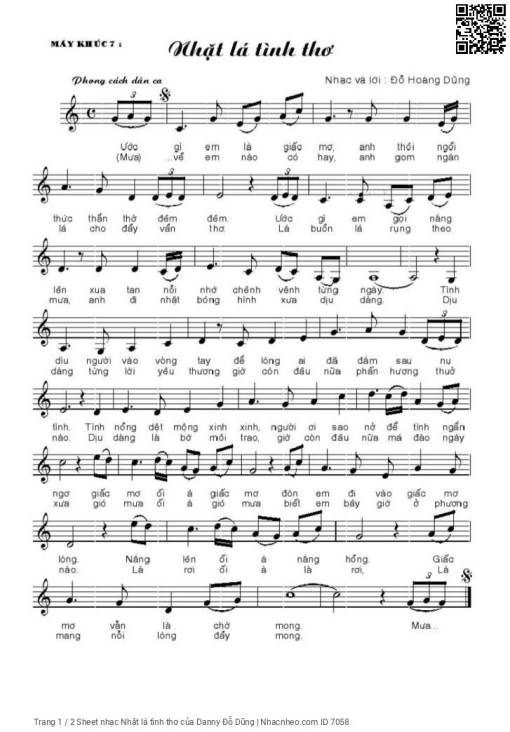 Nhặt lá tình thơ