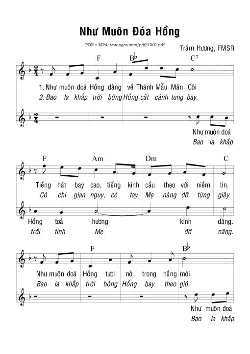 Như Muôn đóa Hồng