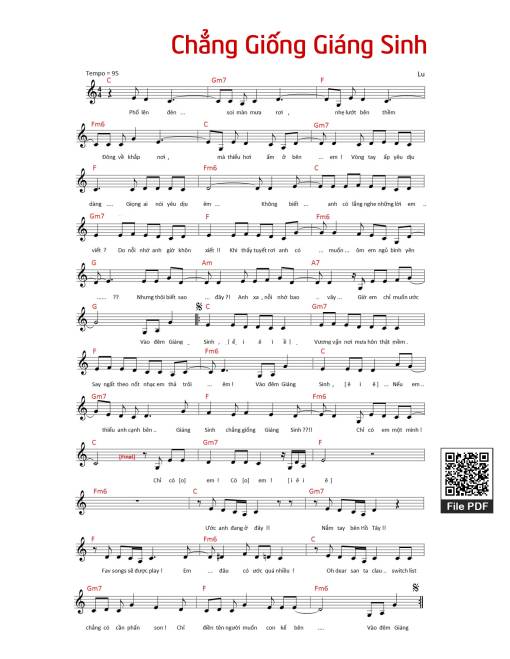 Chẳng giống giáng sinh